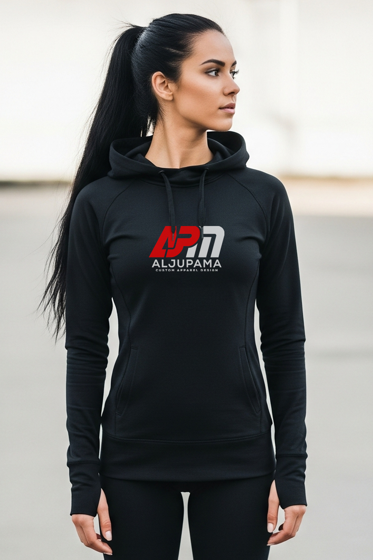 AJPM Hoodie - L Black Serie - Unisex