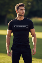 KrawallModusX  LongLogo - T-Shirt Herren