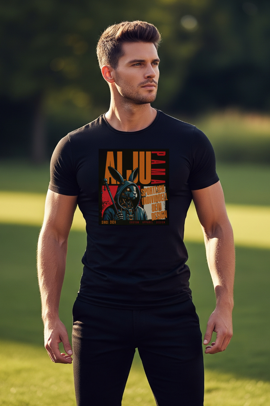 Robobunny - T-Shirt -Männer